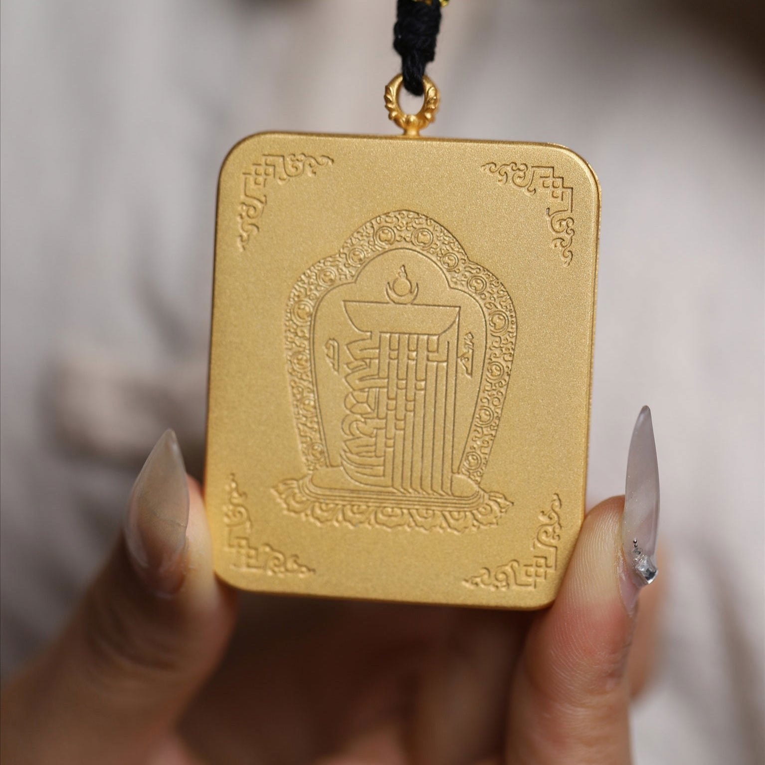 Thangka Buddha Loyalty and Protection Green Robe Guan Gong Thangka - Image 6