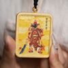 Thangka Buddha Prosperity and Protection Red Robe Guan Gong Thangka - Image 6