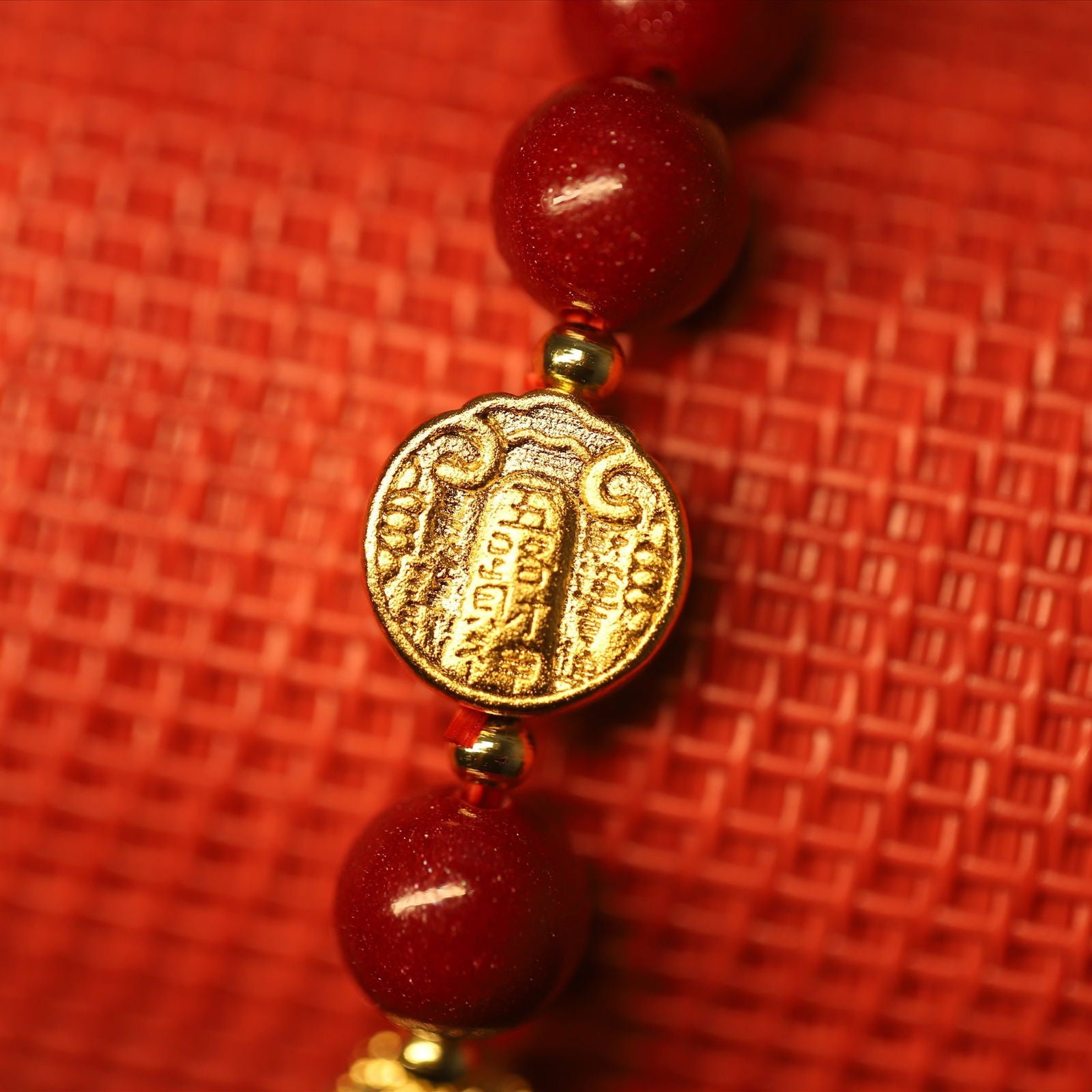 Thangka Buddha “Ben Ming Nian“ Five Directions Wealth Gods Wealth and Fortune Bracelet - Attract Abundance and Fortune in Your Zodiac Year - Image 3