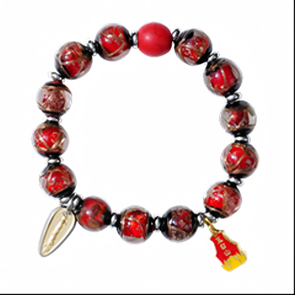 Thankg Buddha Incense Ash Liuli Wistom and Protection Bracelet - Image 4